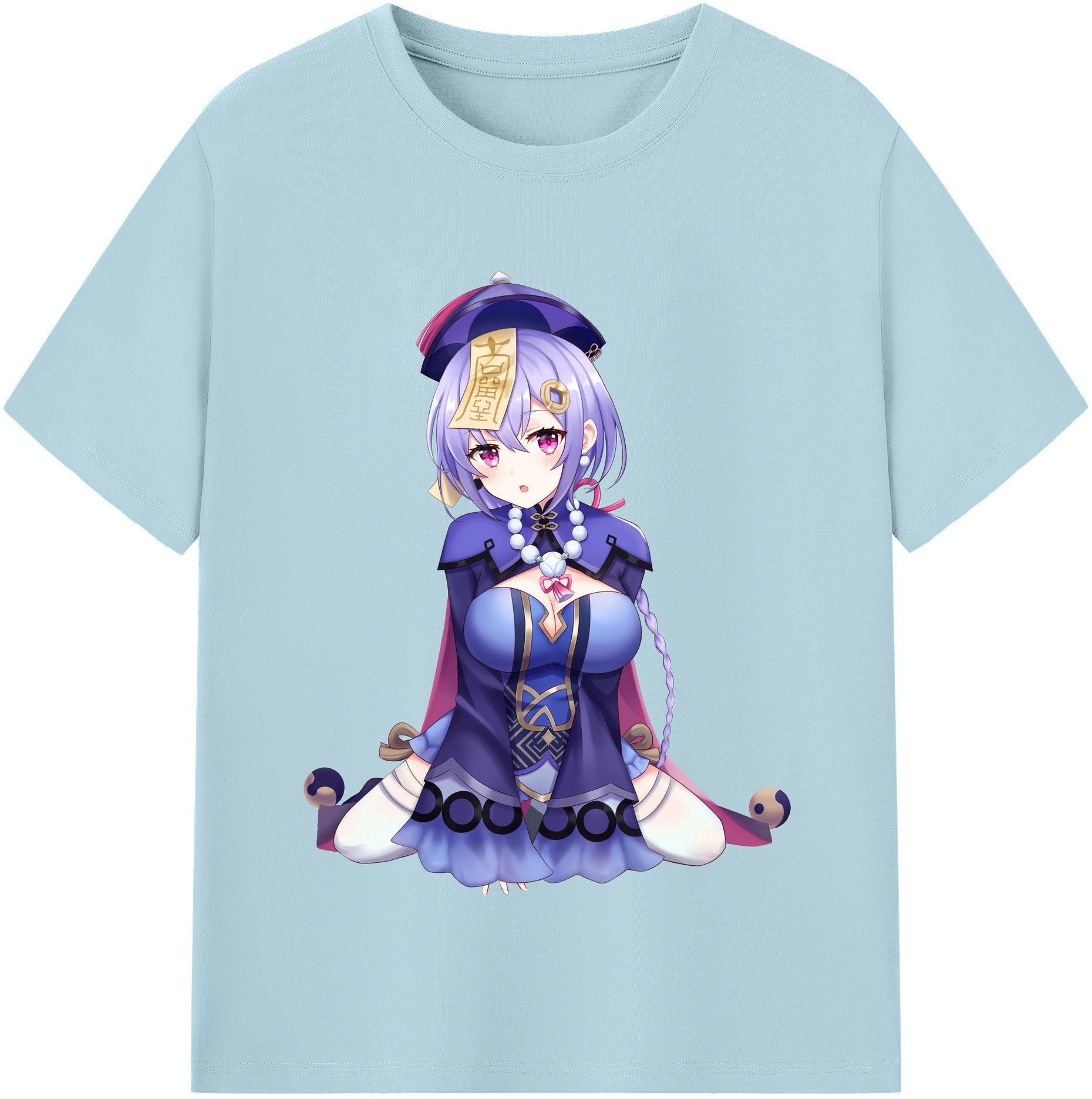 げんし神 七七 なな  genshin Nana 綿100％半袖Tシャツ（フロントプリント）